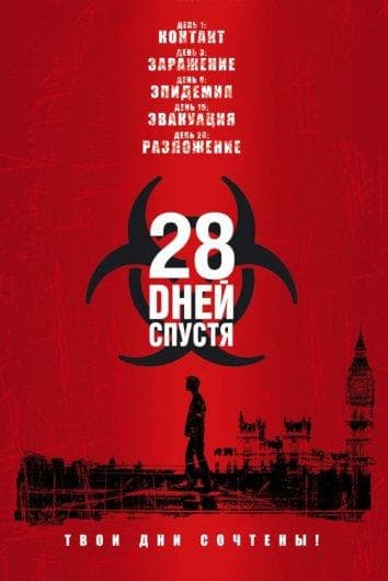 Постер фильма «28 дней спустя»