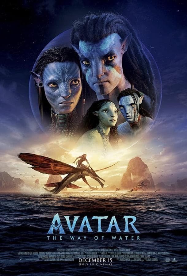 Постер фильма «Аватар: Путь воды»