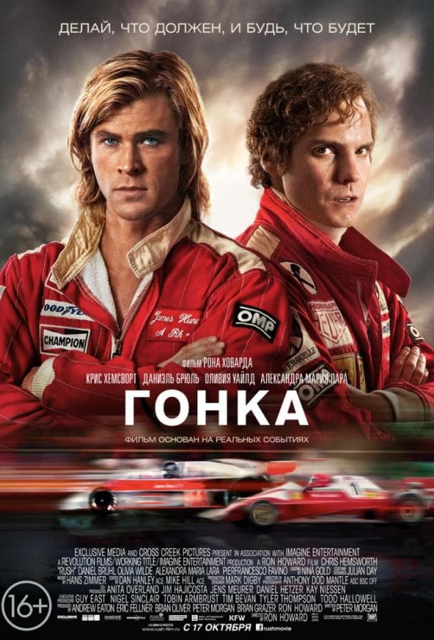 Постер фильма «Гонка»