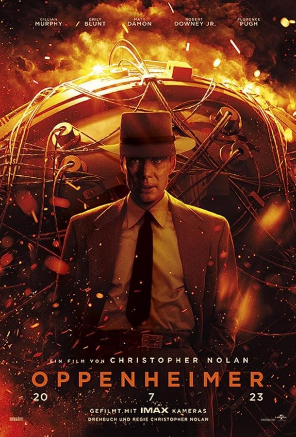 Постер фильма «Оппенгеймер»