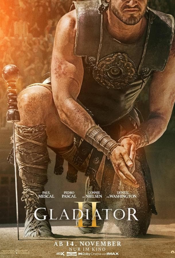 Постер фильма «Гладиатор 2»